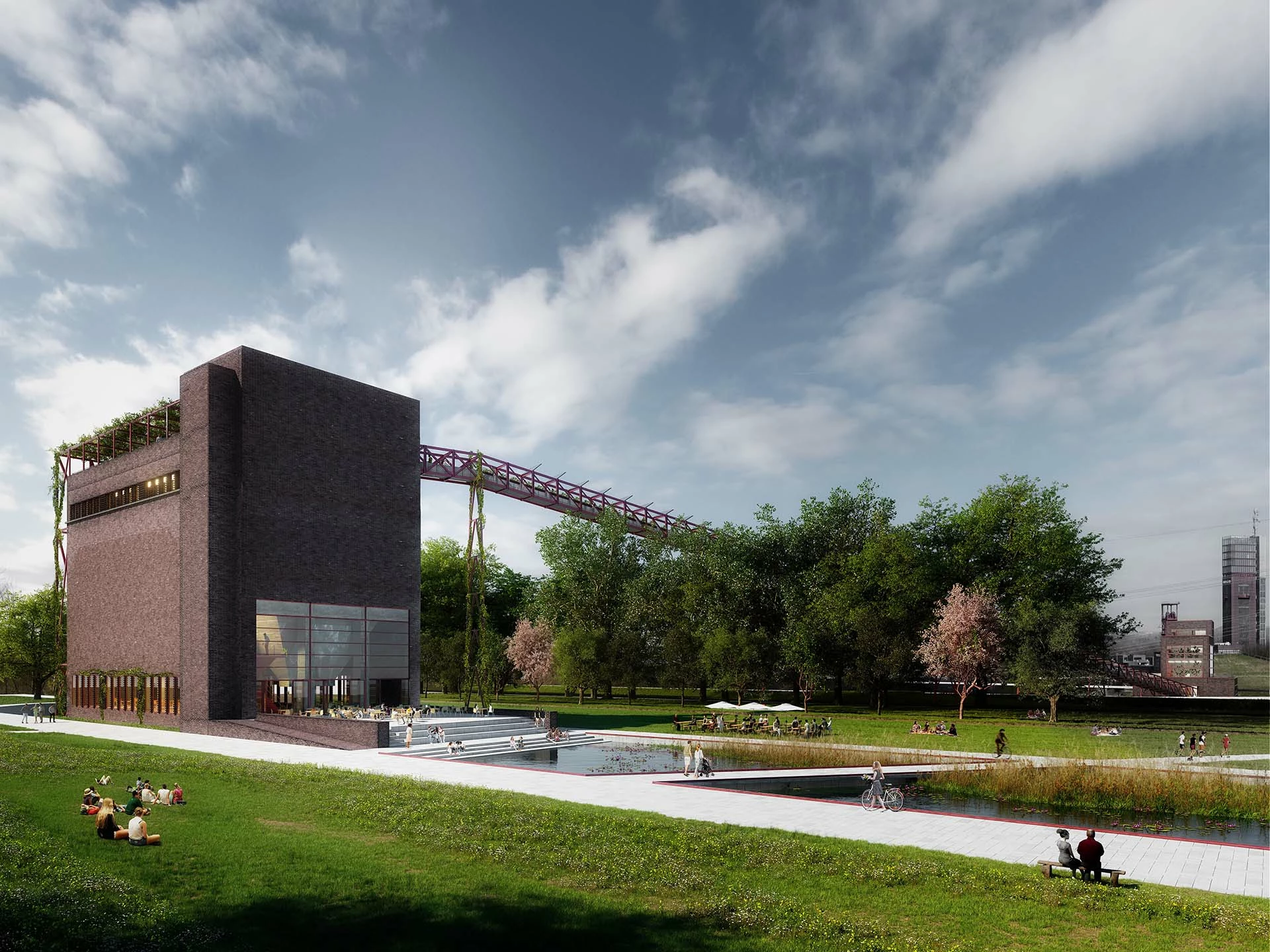 Rendering des Greentowers. Credit: gernot schulz : architektur