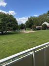 Blick vom Balkon