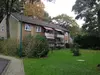 Rückfront mit Balkonen