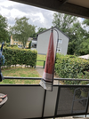 Balkon mit Garten
