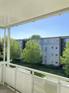 Blick vom Balkon