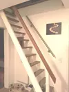 Treppe zum Spitzboden