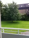 Blick vom Balkon