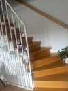 Treppe zum oberen Bereich