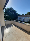 Blick vom Balkon