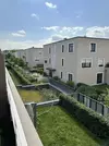 Blick vom Balkon Hausrückseite