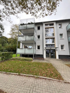 Hauseingang mit Balkon