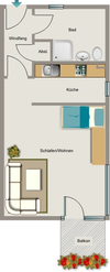 Beispielgrundriss