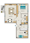 Grundriss beispielhaft