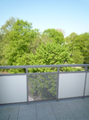 Blick vom Balkon