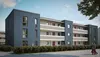 Haus B Außenansicht Eingang