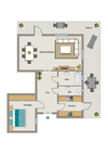 Grundriss 6. OG 4 Whg.v.li