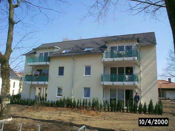 Rückseite des Hauses