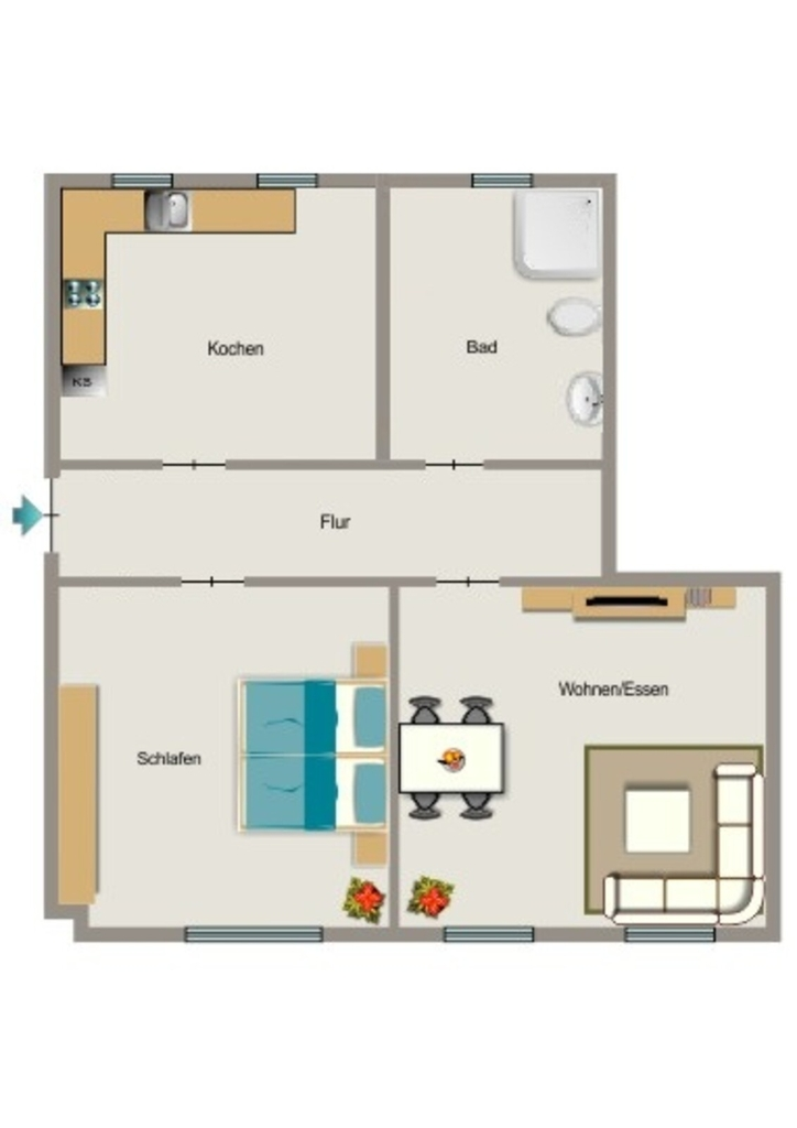 Heinrich-Lersch-Straße 8C, 45699 Herten - Foto 3