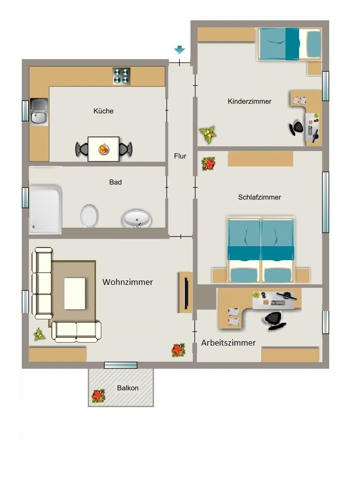 Heinrich-Lersch-Straße 3B, 45699 Herten - Photo 5