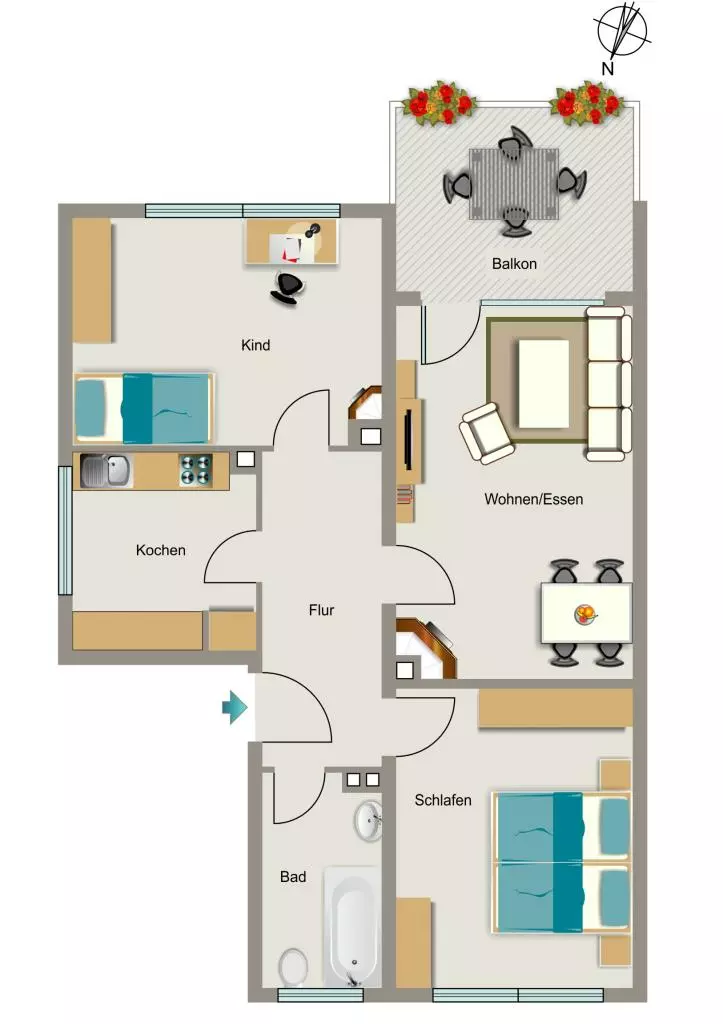 Hertener Straße 87, 45892 Gelsenkirchen - Photo 4