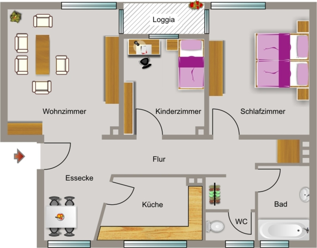 Kaiser-Friedrich-Straße 154 c, 47169 Duisburg - Photo 5