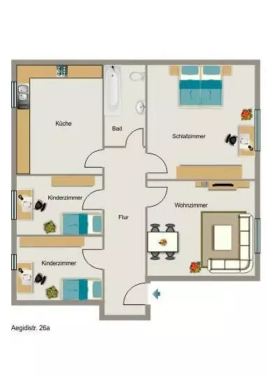 Aegidistraße 26A, 46238 Bottrop - Foto 5