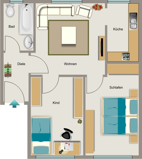 Grüner Weg 53, 47228 Duisburg - Photo 3