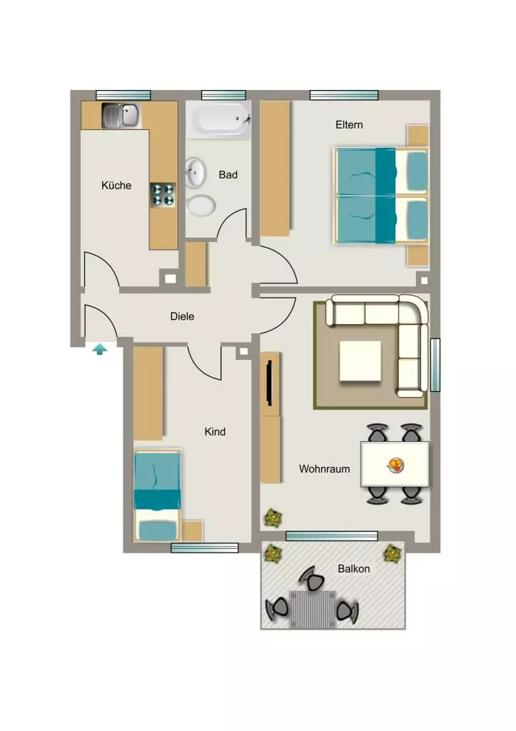 Lessingstraße 18, 47475 Kamp-Lintfort - Photo 4