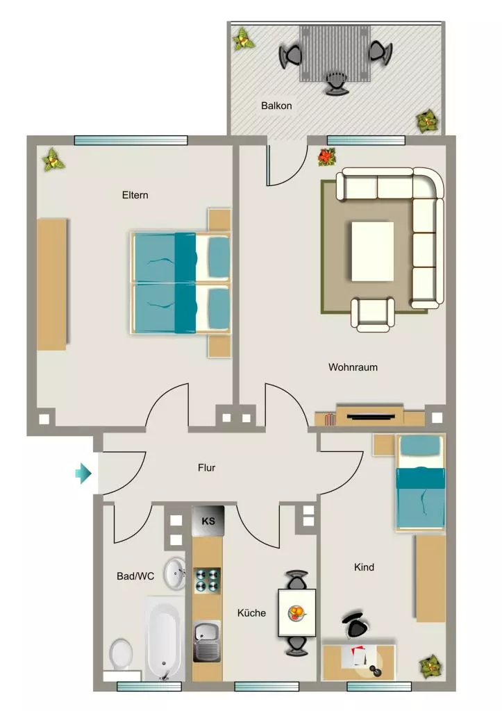 Lessingstraße 34, 47475 Kamp-Lintfort - Photo 4
