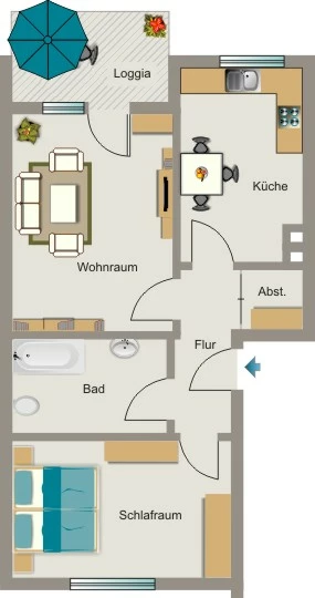 Wilhelm-Raabe-Straße 28-32, 47475 Kamp-Lintfort - Foto 3