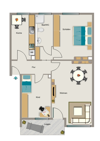 Stettiner Straße 64, 45473 Mülheim - Foto 4