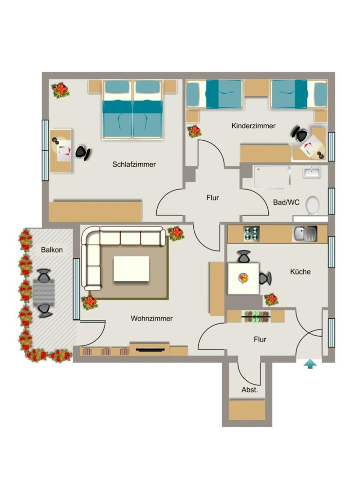 Mozartstraße 5, 45772 Marl - Foto 3