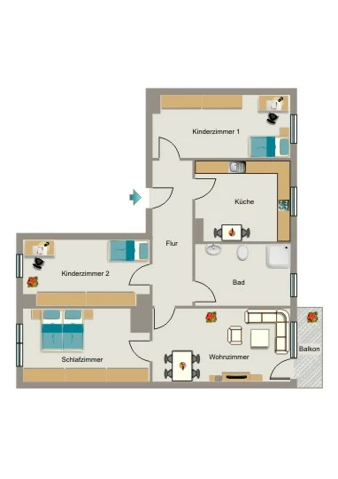 Mozartstraße 27, 45772 Marl - Foto 3