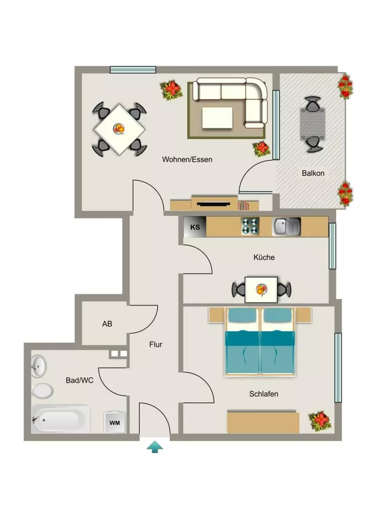 Bingener Weg 18, 40229 Düsseldorf - Photo 3